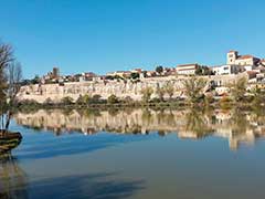 Zamora desde el Duero